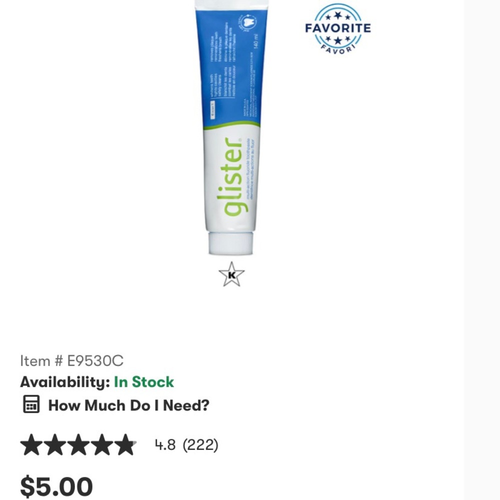 Glister™ Multi-Action Fluoride Toothpaste - Picture 4 of 7